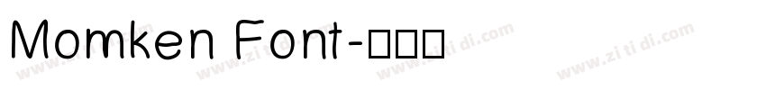 Momken Font字体转换